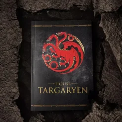 Cinereplicas Juego De Tronos Y La Casa Del Dragón ^Libreta Targaryen de Juego de Tronos - Tapa blanda 21x14,5cm