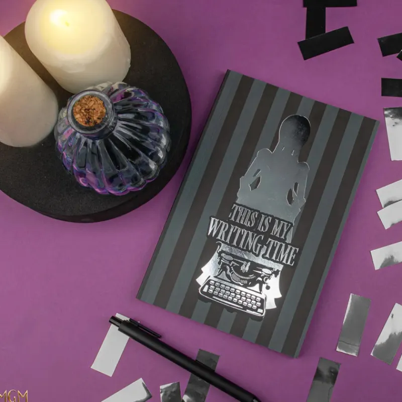 Cinereplicas Miércoles Addams^Libreta This is my writing time Miercoles
