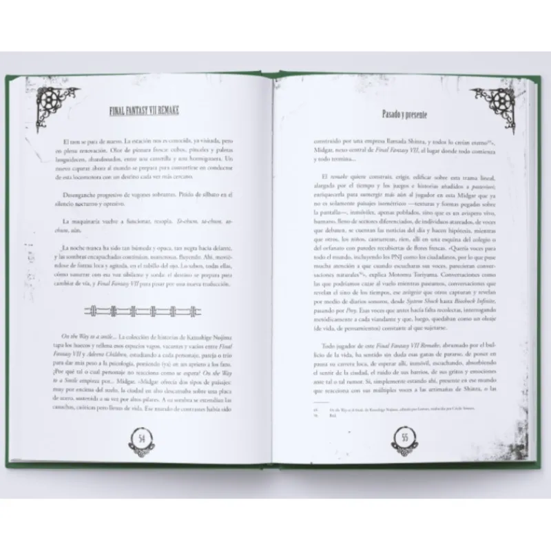 SD Toys Regalos Y Coleccionismo Para Gamers - Cosas De Videojuegos Míticos^Libro Cómo se hizo Final Fantasy VII y su remake