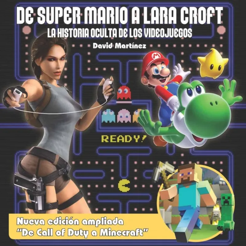 Clearance Libro De Super Mario a Lara Croft Regalos Y Coleccionismo Para Gamers - Cosas De Videojuegos Míticos|Más Regalos De Super Mario