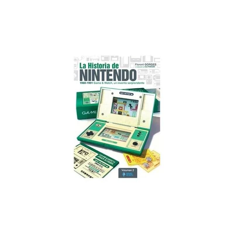 Otros Fabricantes Regalos Y Coleccionismo Para Gamers - Cosas De Videojuegos Míticos^Libro La Historia de Nintendo Vol. 2: Game & Watch