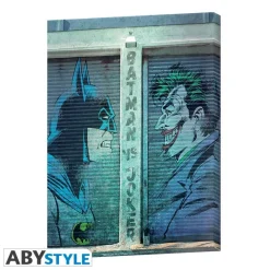 Abystyle Regalos De Superhéroes Dc|Regalos De Villanos Dc^Lienzo DC Comics Batman Vs Joker 30x40 cm