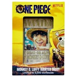FaNaTtik Cosas De Luffy One Piece^Lingote One Piece Luffy Wanted Poster Edición Limitada