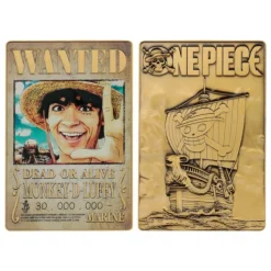 FaNaTtik Cosas De Luffy One Piece^Lingote One Piece Luffy Wanted Poster Edición Limitada