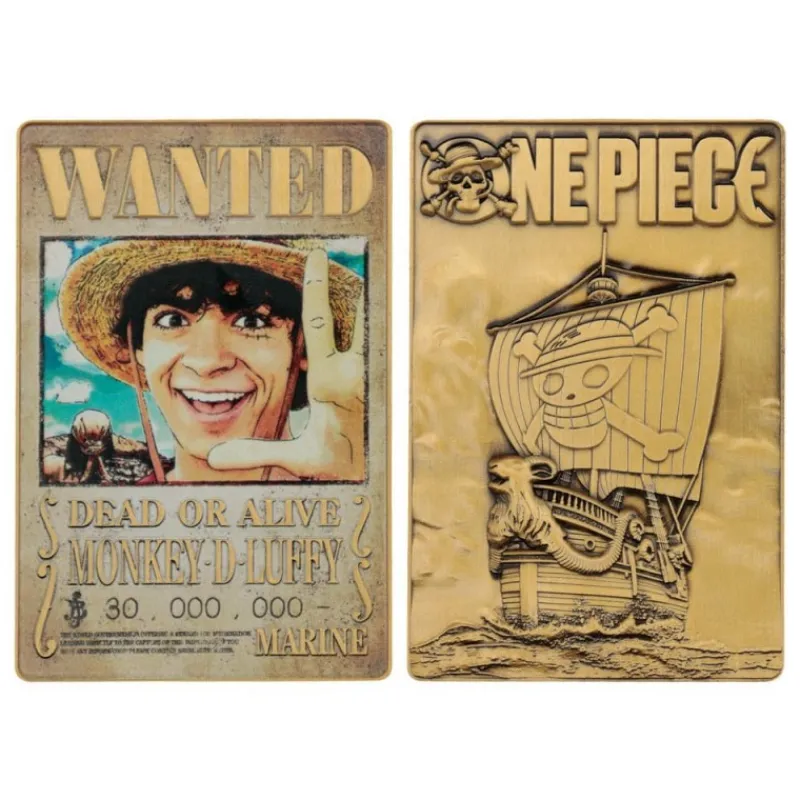 FaNaTtik Cosas De Luffy One Piece^Lingote One Piece Luffy Wanted Poster Edición Limitada
