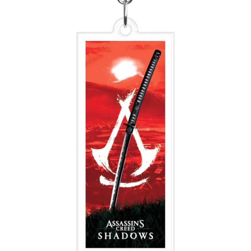Abystyle Regalos Assassin'S Creed|Regalos Y Coleccionismo Para Gamers - Cosas De Videojuegos Míticos^Llavero Acrílico Crest Shadows Assassin's Creed Shadows