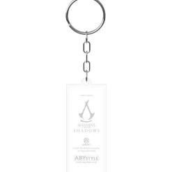 Abystyle Regalos Assassin'S Creed|Regalos Y Coleccionismo Para Gamers - Cosas De Videojuegos Míticos^Llavero Acrílico Crest Shadows Assassin's Creed Shadows