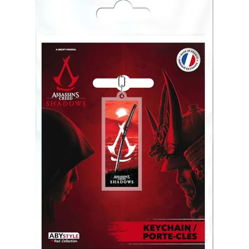 Abystyle Regalos Assassin'S Creed|Regalos Y Coleccionismo Para Gamers - Cosas De Videojuegos Míticos^Llavero Acrílico Crest Shadows Assassin's Creed Shadows