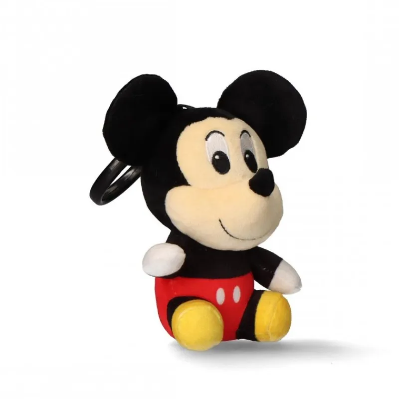 Cerdá Kids Películas Y Personajes De Disney ·Mickey & Minnie^Llavero Bag Clip Mickey Negro 100% Poliéster