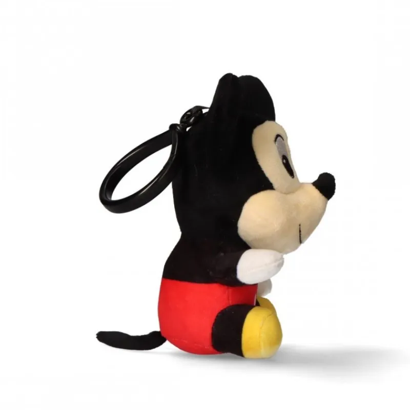 Cerdá Kids Películas Y Personajes De Disney ·Mickey & Minnie^Llavero Bag Clip Mickey Negro 100% Poliéster