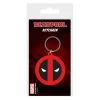 Pyramid International Superhéroes Marvel|Complementos Marvel^Llavero Caucho Deadpool logo