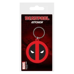 Pyramid International Superhéroes Marvel|Complementos Marvel^Llavero Caucho Deadpool logo