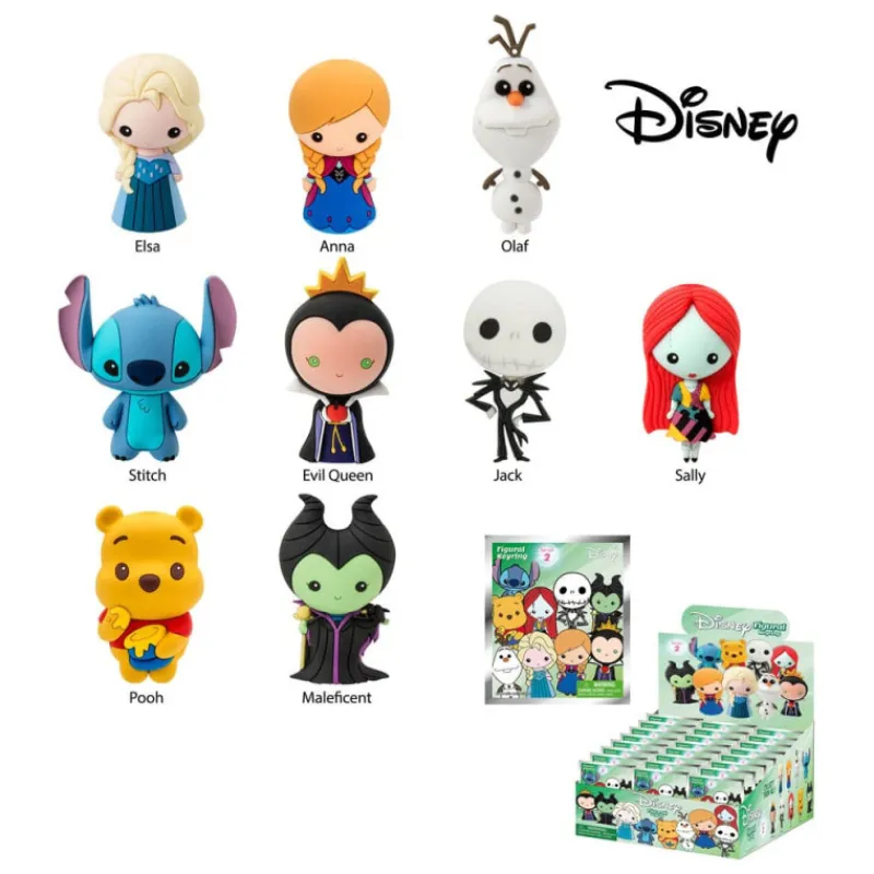 Pyramid International Más Regalos De Disney|Películas Y Personajes De Disney ·Blancanieves Y Los 7 Enanitos^Llavero Colgante Sorpresa Disney Series 2