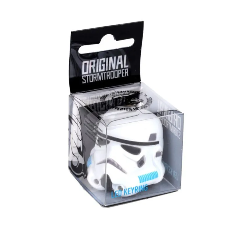Puckator Regalos Star Wars Por Personaje |Complementos Star Wars^Llavero con luz Stormtrooper Star Wars