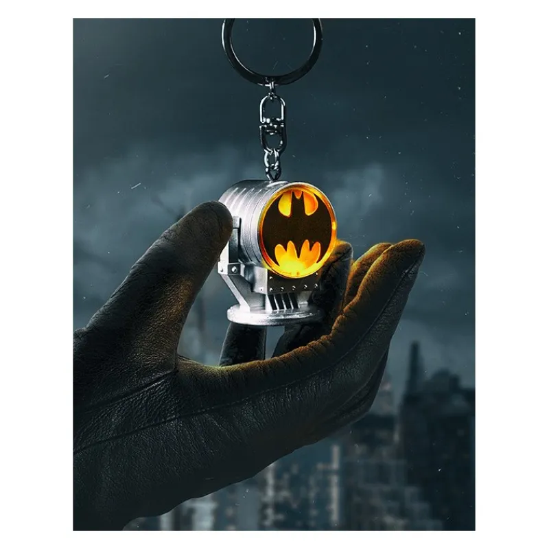 Sale Llavero 3D Batseñal Batman con Luz Regalos De Superhéroes Dc|Complementos Dc