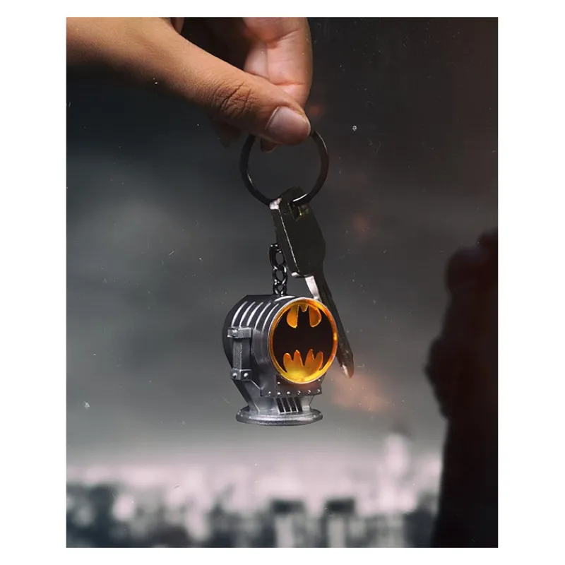 Sale Llavero 3D Batseñal Batman con Luz Regalos De Superhéroes Dc|Complementos Dc