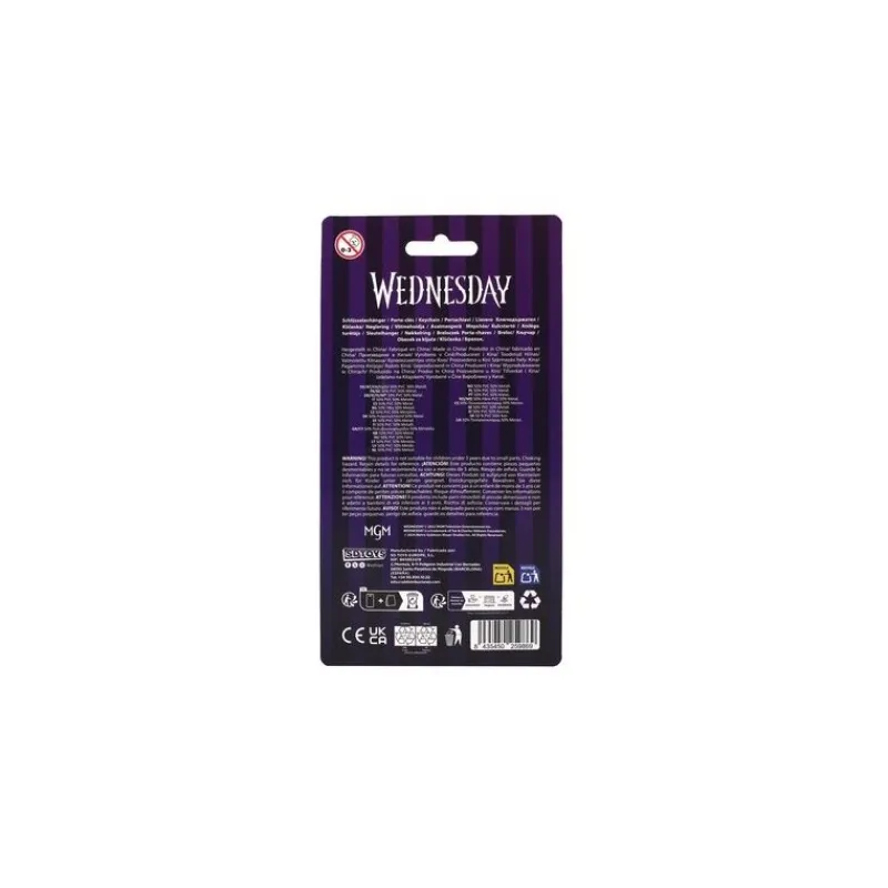 Outlet Llavero Enid PVC Miercoles Miércoles Addams