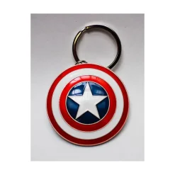 Semic Superhéroes Marvel|Complementos Marvel^Llavero Escudo Captain America Marvel 5 cm