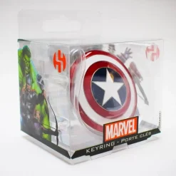 Semic Superhéroes Marvel|Complementos Marvel^Llavero Escudo Captain America Marvel 5 cm