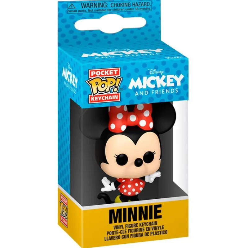 Funko Películas Y Personajes De Disney ·Mickey & Minnie|Funko Pop Disney^Llavero POP! Minnie Mouse Disney