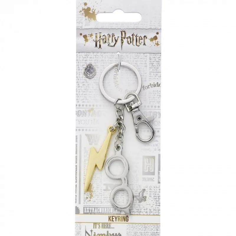 The Carat Shop Bolsos Y Complementos Harry Potter^Llavero Harry Potter Rayo Y Gafas