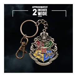 The Noble Collection Replicas Colección Harry Potter^Llavero Hogwarts de Harry Potter - Escudo de Colección