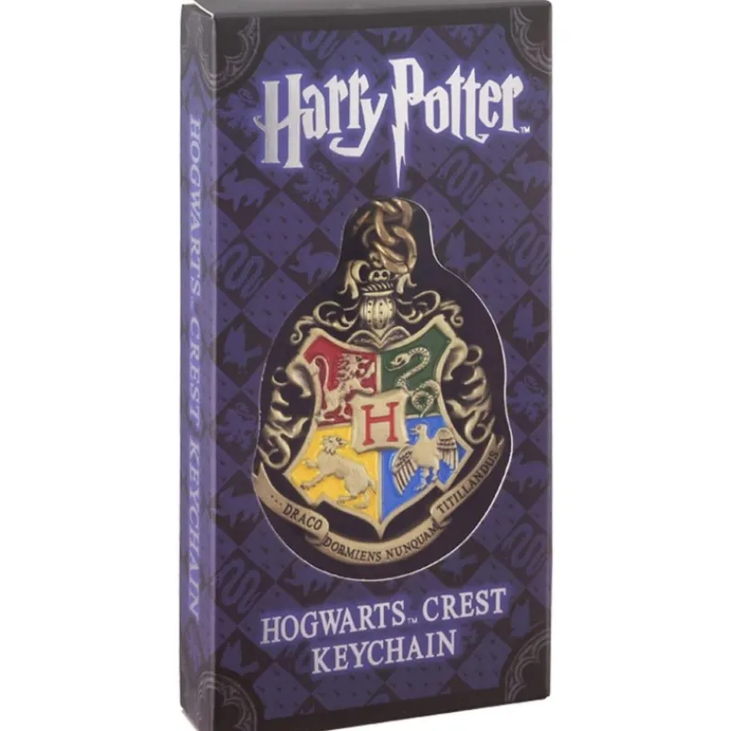 The Noble Collection Replicas Colección Harry Potter^Llavero Hogwarts de Harry Potter - Escudo de Colección