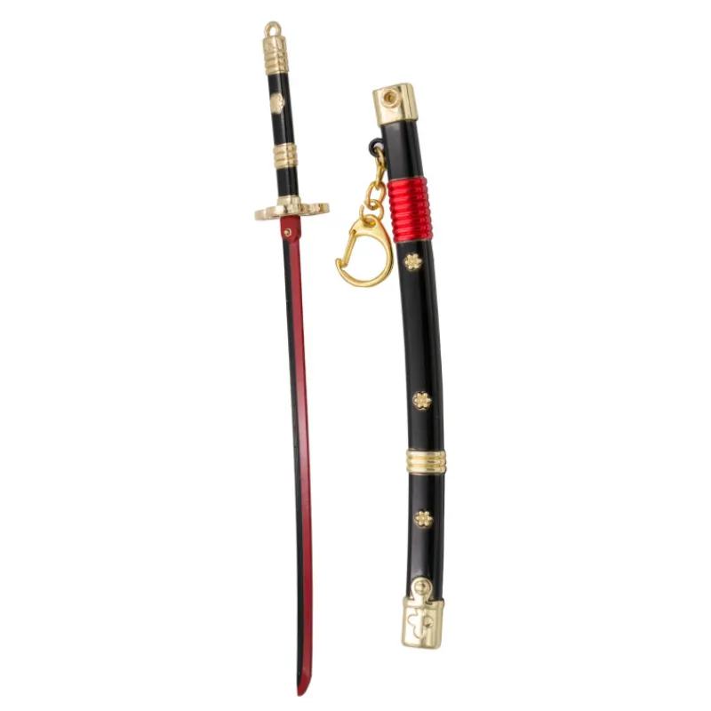 Hot Llavero Katana Negra Enma de Zoro One Piece Katanas One Piece