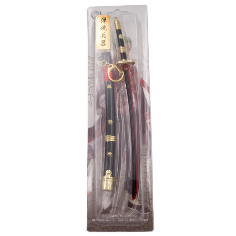 Hot Llavero Katana Negra Enma de Zoro One Piece Katanas One Piece