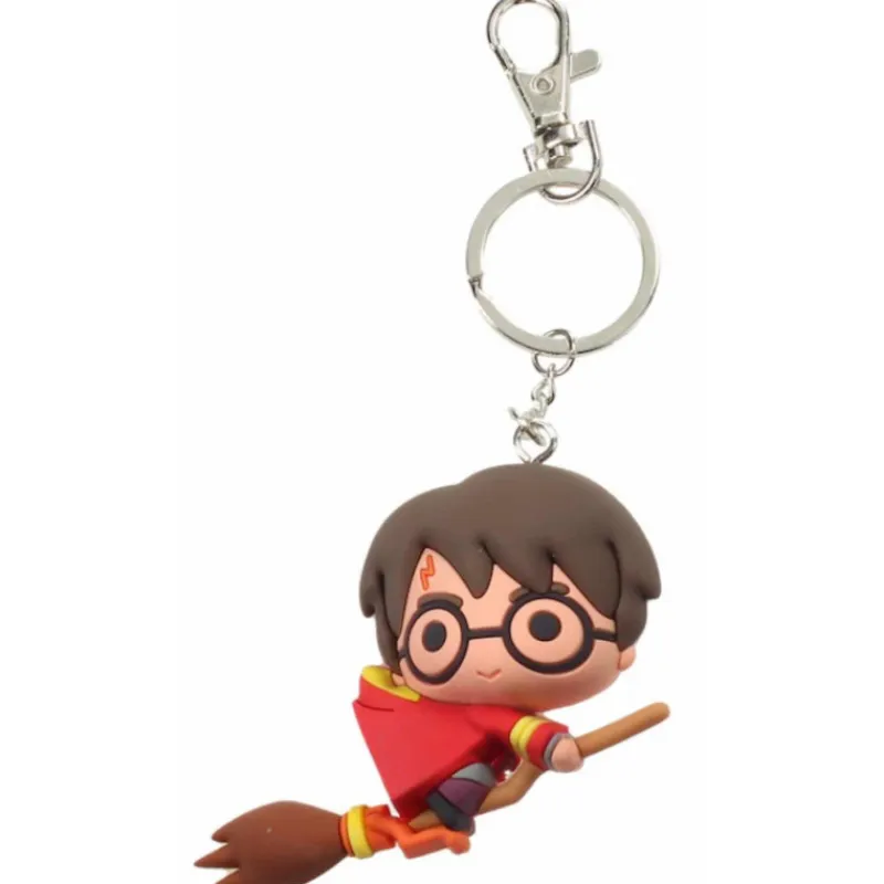 Llavero Kawaii Harry Potter con Escoba Bolsos Y Complementos Harry Potter