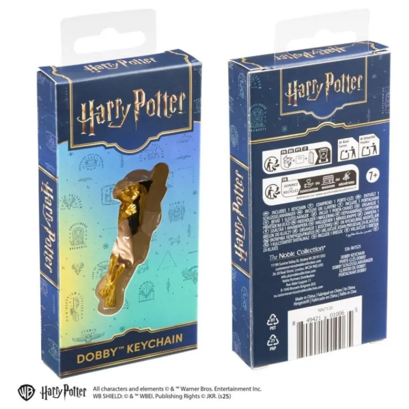 Hot Llavero metálico Dobby dorado 11 cm Harry Potter Harry Potter Hogar
