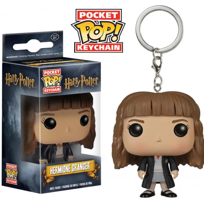 Funko Funko Pop Harry Potter^Llavero mini Pop! Hermione Granger