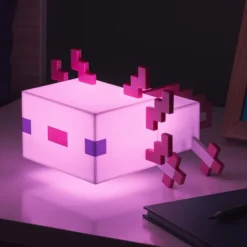 Outlet Lámpara Axolotl de Minecraft - Luz de Noche Decorativa Minecraft