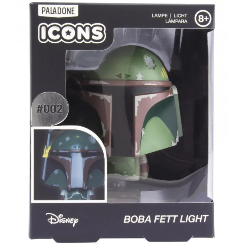 Paladone Products Regalos Star Wars Por Personaje |Star Wars Hogar^Lámpara Boba Fett Star Wars 10 cm