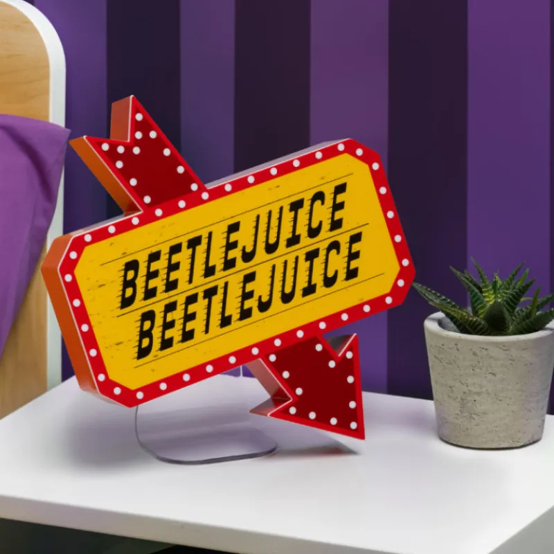 Paladone Products Beetlejuice^Lámpara Cartel Beetlejuice 22 x 25 cm