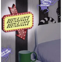 Paladone Products Beetlejuice^Lámpara Cartel Beetlejuice 22 x 25 cm