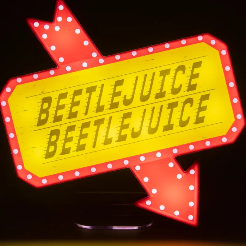 Paladone Products Beetlejuice^Lámpara Cartel Beetlejuice 22 x 25 cm