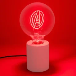 Paladone Products Marvel Hogar^Lámpara Con Bombilla Led Neon Marvel Avengers E27