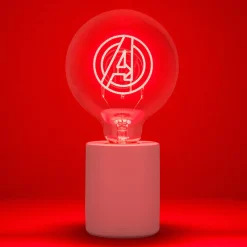Paladone Products Marvel Hogar^Lámpara Con Bombilla Led Neon Marvel Avengers E27