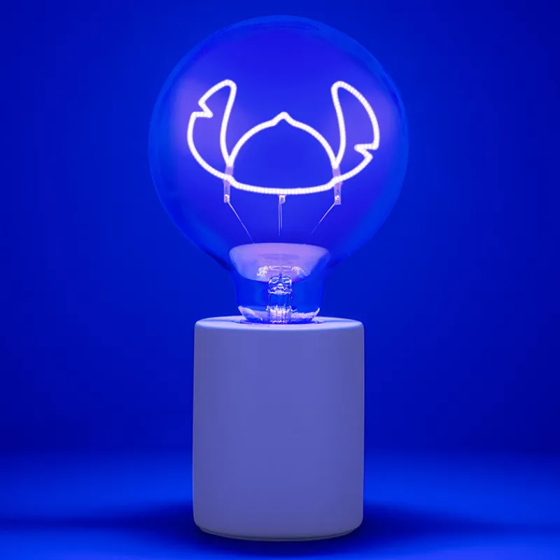 Outlet Lámpara con Bombilla LED Neón Stitch E27 Disney Hogar