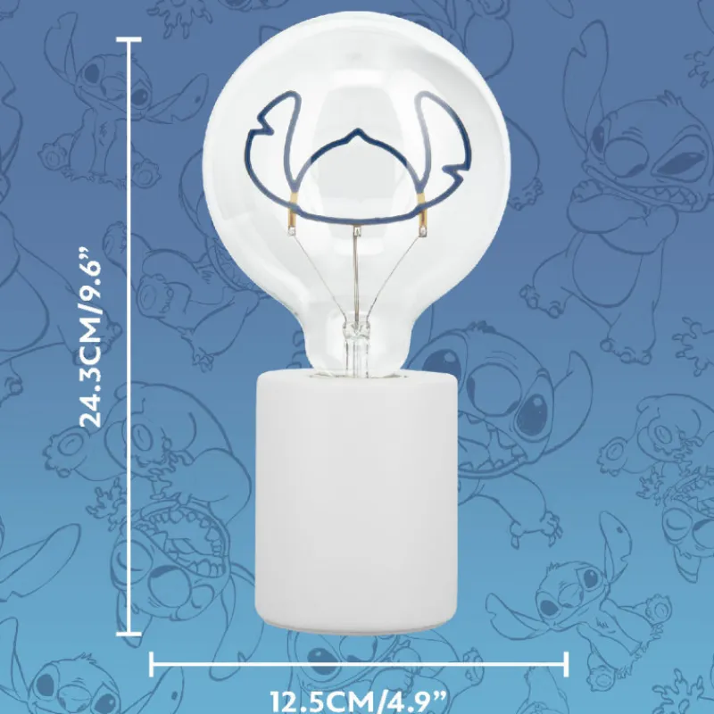 Outlet Lámpara con Bombilla LED Neón Stitch E27 Disney Hogar
