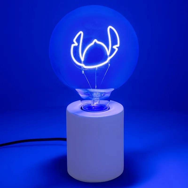 Outlet Lámpara con Bombilla LED Neón Stitch E27 Disney Hogar