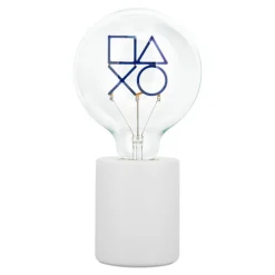 Paladone Products Regalos Y Coleccionismo Para Gamers - Cosas De Videojuegos Míticos^Lámpara con Bombilla LED Neon PlayStation E27