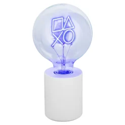 Paladone Products Regalos Y Coleccionismo Para Gamers - Cosas De Videojuegos Míticos^Lámpara con Bombilla LED Neon PlayStation E27