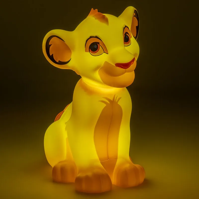 Paladone Products Películas Y Personajes De Disney ·El Rey León|Disney Hogar^Lámpara 3D Simba 17,5 cm Disney