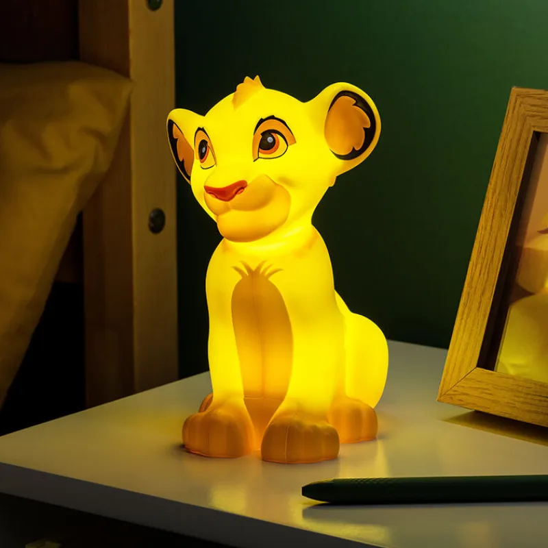 Paladone Products Películas Y Personajes De Disney ·El Rey León|Disney Hogar^Lámpara 3D Simba 17,5 cm Disney