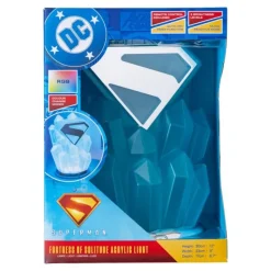 Discount Lámpara DC Comics Superman Fortaleza de la Soledad Regalos De Superhéroes Dc