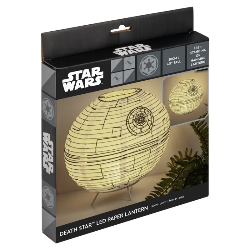 Paladone Products Más Regalos De Star Wars|Star Wars Hogar^Lámpara de Escritorio Estrella de la Muerte Star Wars