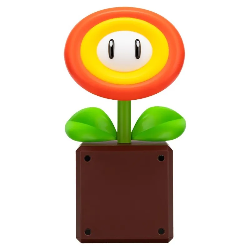 Paladone Products Más Regalos De Super Mario |Hogar Super Mario^Lámpara de Flor de Fuego Super Mario con Licencia Oficial