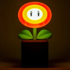 Paladone Products Más Regalos De Super Mario |Hogar Super Mario^Lámpara de Flor de Fuego Super Mario con Licencia Oficial